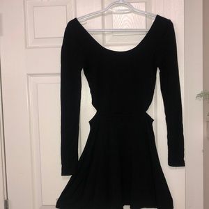 SOLD NWOT Garage long sleeve dress with side slits